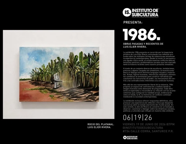 Flyer de 1986.