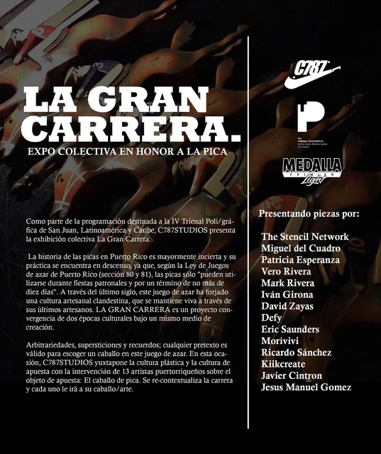 Flyer de La Gran Carrera