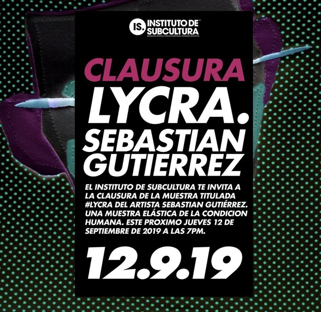Flyer de Lycra. — Clausura